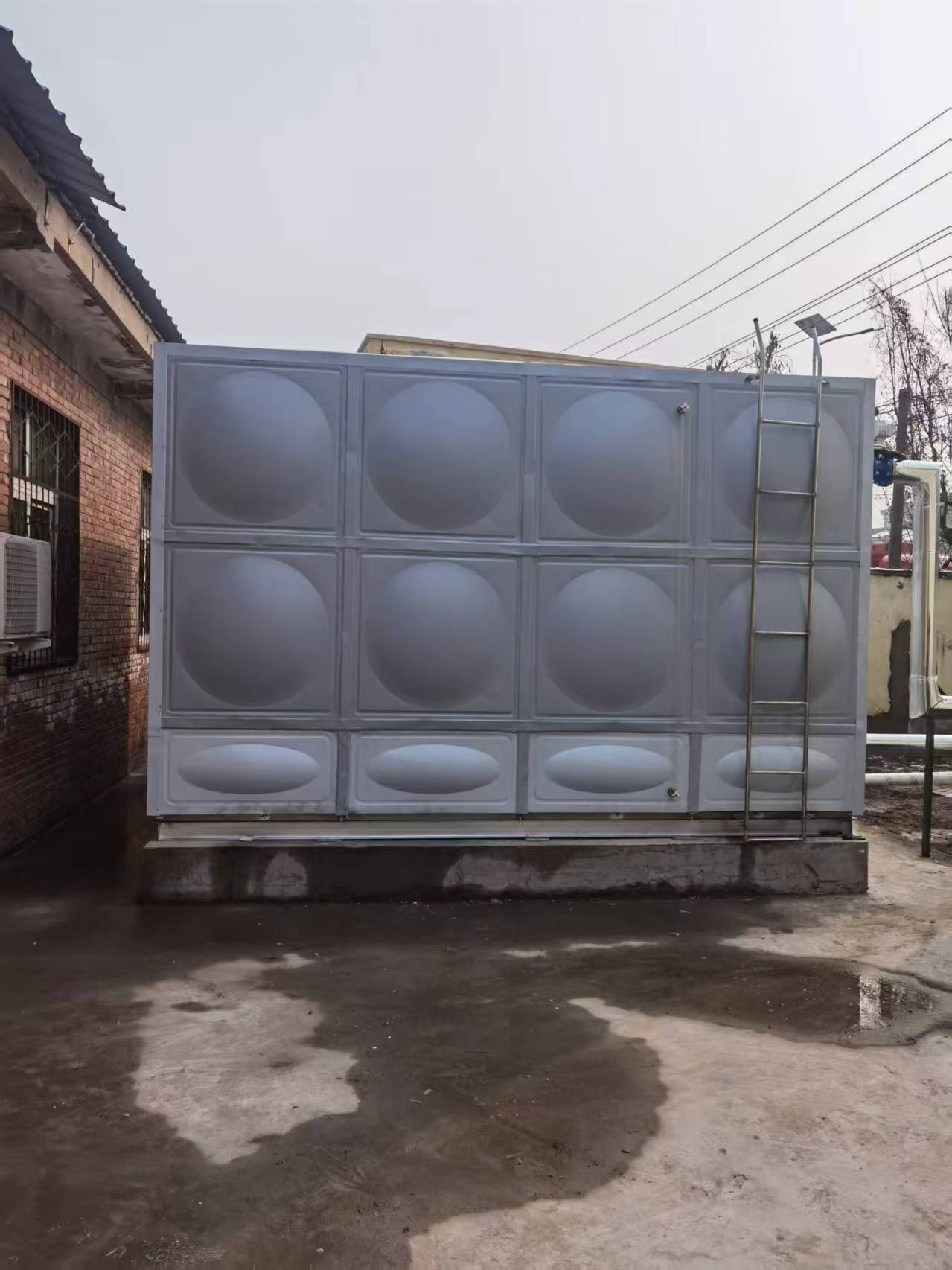 河南某車站保溫水箱供水系統改造完畢開始供水